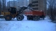 В Саратове продолжаются работы по уборке снега и наледи