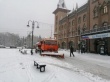 Во Фрунзенском районе проводятся мероприятия по уборке снега