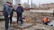 Глава администрации Кировского района Сергей Пилипенко проконтролировал благоустройство территории после земляных работ