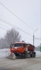 МБУ «Дорстрой» продолжает очистку Ленинского района от снега