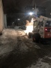 Во Фрунзенском районе очистка территории от снега и наледи ведется круглосуточно