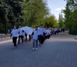 В Кировском районе прошел легкоатлетический лонгмоб «Нам дороги эти позабыть нельзя»