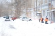 В Ленинском районе развернулась масштабная борьба со снегом