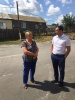 Сотрудники комитета дорожного хозяйства вместе с жителями осмотрели отремонтированные дороги в с. Багаевка