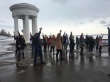 В рамках фестиваля «Крымская весна» в Саратове состоялся танцевальный флешмоб