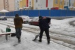 В Заводском районе продолжаются  работы по уборке снега