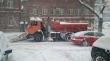 В Волжском районе продолжаются работы по уборке территории от снега и наледи
