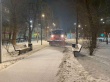 Во Фрунзенском районе проводятся работы по уборке снега