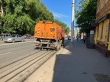 На территории Кировского района продолжаются мероприятия по очистке улично-дорожной сети