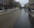 В Волжском районе проводятся работы по очистке пешеходной зоны ул. Волжская и Набережной Космонавтов
