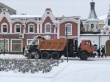 В Волжском районе проводят снегоуборочные работы