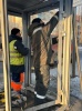 В Кировском районе продолжаются мероприятия по содержанию остановочных павильонов
