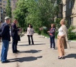 В Октябрьском районе прошла встреча с жителями по вопросу организации мест первичного складирования отходов