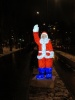 На бульваре по улице Рахова появились Дед Мороз, снеговик и сакура