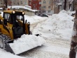 В Ленинском районе продолжают убирать снег