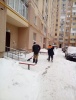 В Заводском районе проводят снегоуборочные мероприятия