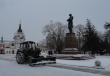 В Волжском районе – комплексные работы по уборке снега