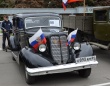 На Театральной площади Саратова состоялась выставка ретро-автомобилей 