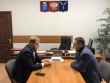 Глава администрации Заводского района встретился с представителем общественного совета пос. Воробьевка
