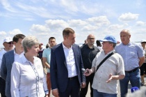 Губернатор области Роман Бусаргин сообщил об открытии нового участка саратовской Набережной 