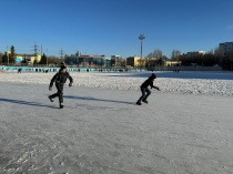 В Заводском районе подведены итоги соревнований по конькобежному спорту