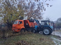 В Волжского района в круглосуточном режиме проводятся работы по уборке территорий 