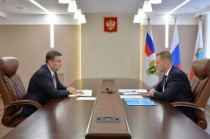 Дмитрий Патрушев и Роман Бусаргин провели рабочую встречу по вопросам развития саратовского АПК