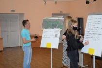 В рамках соучаствующего проектирования с жителями обсудили будущий проект парка у пруда «Семхоз»