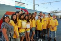 С отдыха в Саратов вернулись победители конкурса по благоустройству Заводского района среди школьников