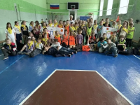 Юные спортсмены Октябрьского района сыграли в пионербол