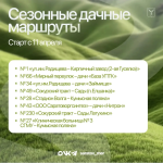 В Саратове открылся сезон дачных маршрутов