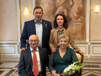 Семья Глозман отметила изумрудную свадьбу Семья Глозман отметила изумрудную свадьбу