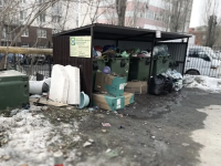 Октябрьский район: осмотр мусорных площадок