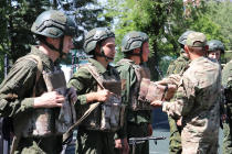 Саратовские «гвардейцы» изучают методы ведения военных действий