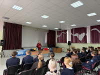 Проведен урок «Курс на безопасность» для школьников