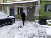 Комитет по ЖКХ продолжает контролировать уборку дворов от снега