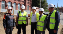 Продолжается реконструкция ключевой тепломагистрали на улице Чернышевского Продолжается реконструкция ключевой тепломагистрали на улице Чернышевского