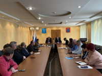 Рабочее совещание по благоустройству в Гагаринском районе