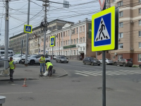 В городе установлены новые дорожные знаки
