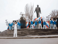 На площади имени Ю.А. Гагарина прошел памятный митинг На площади имени Ю.А. Гагарина прошел памятный митинг