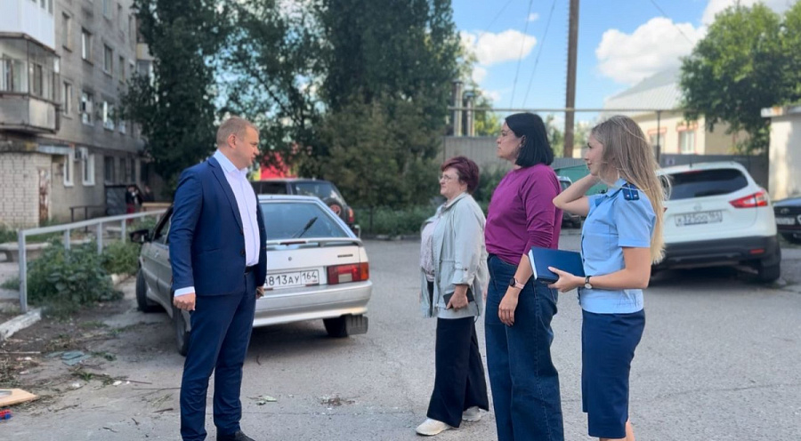 В Волжском районе проверили состояние контейнерных площадок на Соколовой горе