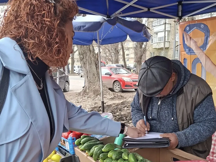 Обход территории в Октябрьском районе