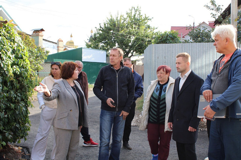 проведена встреча с жителями