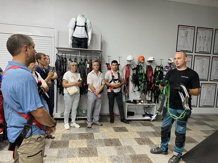 На площадке ООО «Восток-Сервис-Поволжье» проведен обучающий семинар по охране труда