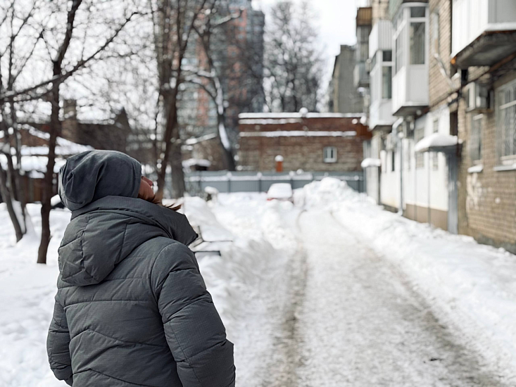 Мониторинг зимней уборки дворов в Октябрьском районе