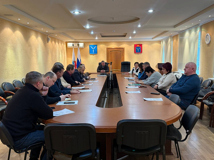 Заседание районного штаба по благоустройству в Гагаринском районе