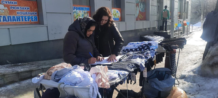 Выявление фактов незаконной торговли