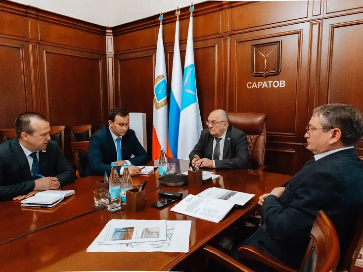 Игорь Молчанов провел совещание по подготовке причальной инфраструктуры Саратова 