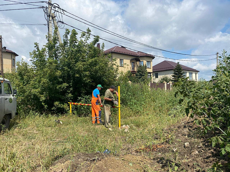 В Волжском районе продолжается демонтаж незаконных объектов
