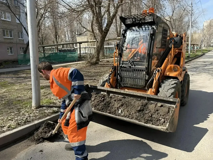 Работы по благоустройству продолжаются